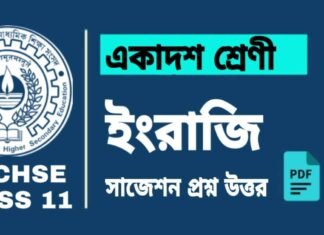 Class 11 English Suggestion 2025 | একাদশ শ্রেণীর ইংরেজি সাজেশন ২০২৫