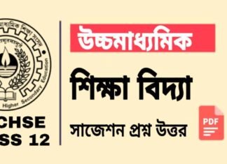 HS Education Suggestion 2024 | উচ্চ মাধ্যমিক শিক্ষা বিদ্যা সাজেশন ২০২৪