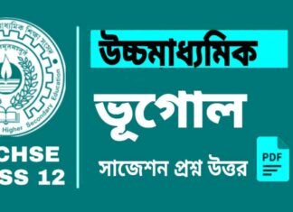 HS Geography Suggestion 2025 | উচ্চ মাধ্যমিক ভূগোল সাজেশন ২০২৫