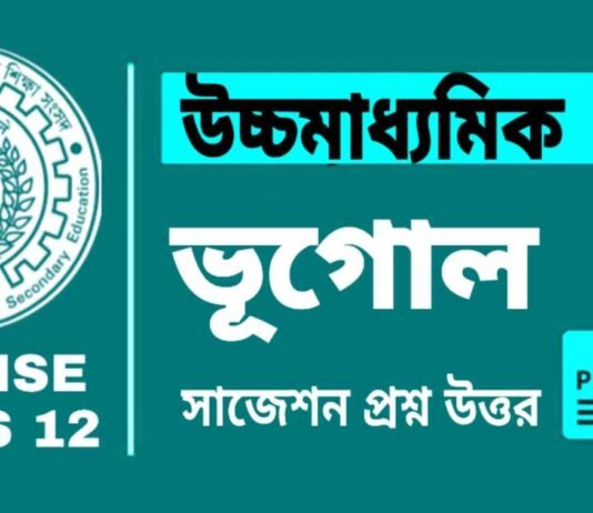 HS Geography Suggestion 2025 | উচ্চ মাধ্যমিক ভূগোল সাজেশন ২০২৫