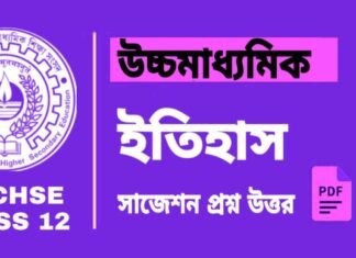 HS History Suggestion 2025 | উচ্চ মাধ্যমিক ইতিহাস সাজেশন ২০২৫