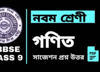 Class 9 Mathematics Suggestion | নবম শ্রেণীর গণিত সাজেশন