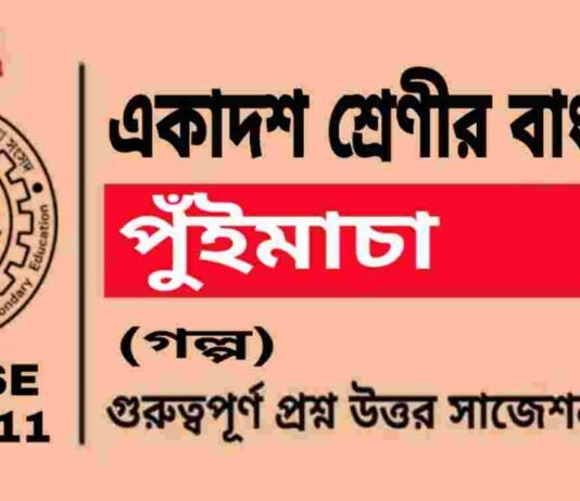 পুঁইমাচা (গল্প) একাদশ শ্রেণীর বাংলা | Class 11 Bengali Puimacha Question and Answer পুঁইমাচা (গল্প) একাদশ শ্রেণীর বাংলা | Class 11 Bengali Puimacha Question and Answer