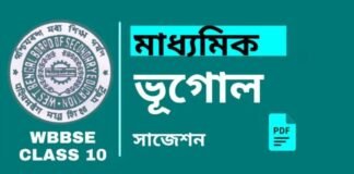 Madhyamik Geography Suggestion 2027 | মাধ্যমিক ভূগোল সাজেশন Madhyamik Geography Suggestion | মাধ্যমিক ভূগোল সাজেশন