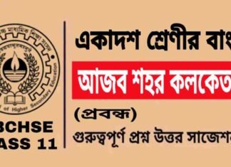 আজব শহর কলকেতা (প্রবন্ধ) একাদশ শ্রেণীর বাংলা | Class 11 Bengali Ajob Sohor Kolketa Question and Answer আজব শহর কলকেতা (প্রবন্ধ) একাদশ শ্রেণীর বাংলা | Class 11 Bengali Ajob Sohor Kolketa Question and Answer