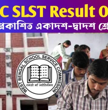 SSC SLST Result Out: অবশেষে প্রকাশিত একাদশ-দ্বাদশ শ্রেণীর ফল! ১৭ই নভেম্বর থেকে শুরু ডকুমেন্ট ভেরিফিকেশন