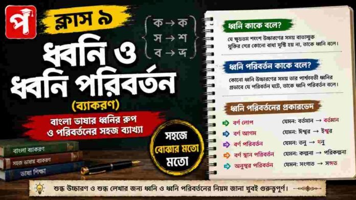 Class 9 Bengali Dhoni Poriborton Question and Answer