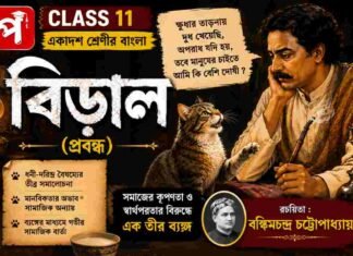 বিড়াল (প্রবন্ধ) বঙ্কিমচন্দ্র চট্টোপাধ্যায় – একাদশ শ্রেণীর বাংলা | Class 11 Bengali Class 11 Bengali Biral Question and Answer Class 11 Bengali Biral Question and Answer